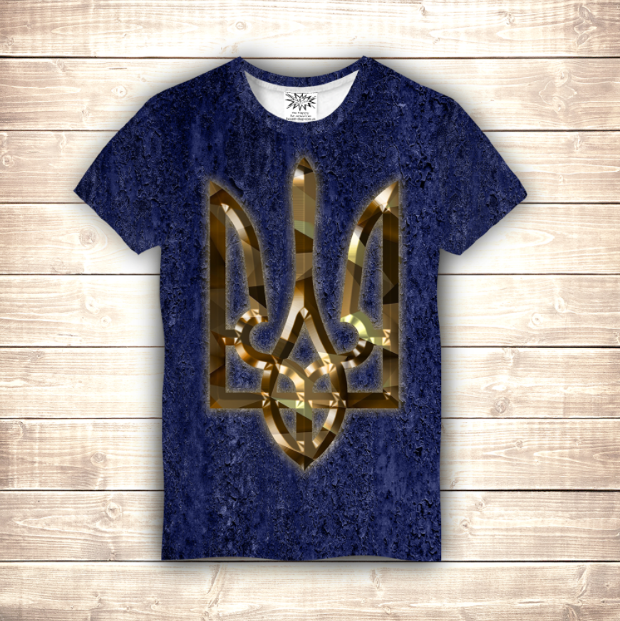 T-shirt 3D All Over Print Golden Trident