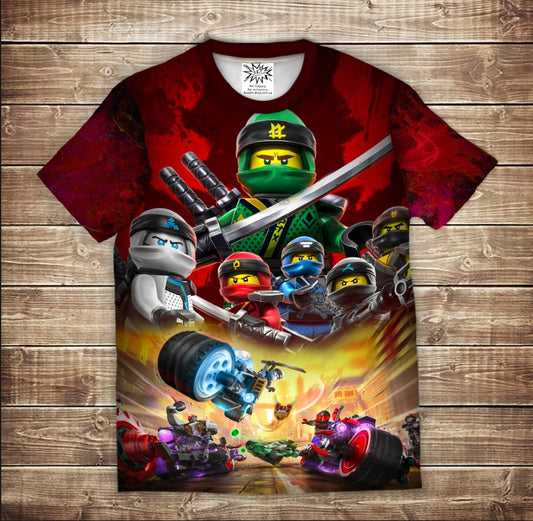 T-shirt 3D All Over Print LEGO NINJAGO