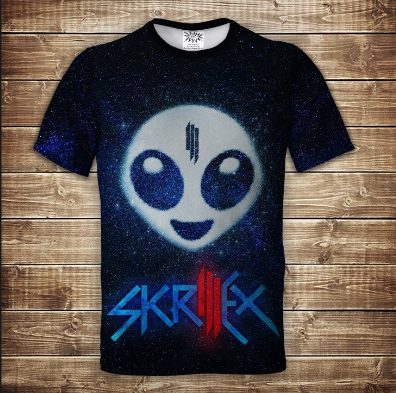 T-shirt 3D All Over Print Skrillex