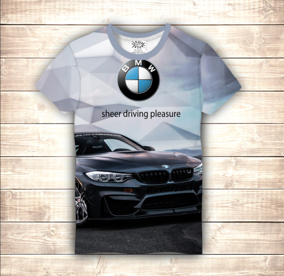 Camiseta 3D All Over Print BMW-2