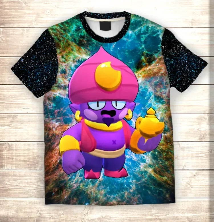 Camiseta 3D All Over Print GENE Brawl Stars