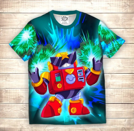 Camiseta 3D All Over Print Volt Brawl