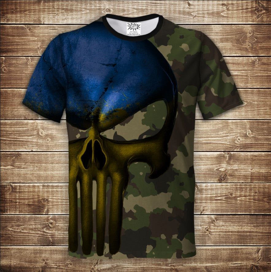 T-shirt 3D All Over Print Ukraine