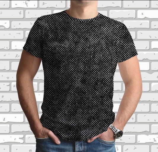 Camiseta con estampado integral en 3D y textura gráfica Graffiti Vibe