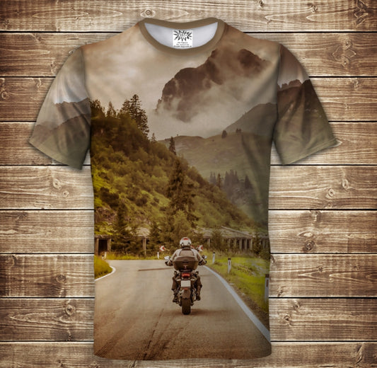 Camiseta 3D All Over Print Biker