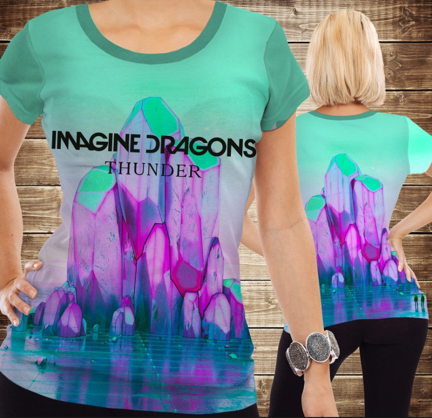 T-shirt 3D All Over Print Imagine Dragons THUNDER