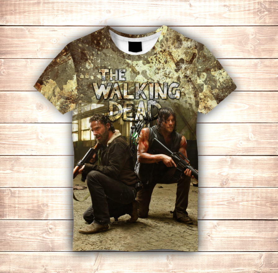 Футболка 3D All Over Print THE WALKING DEAD