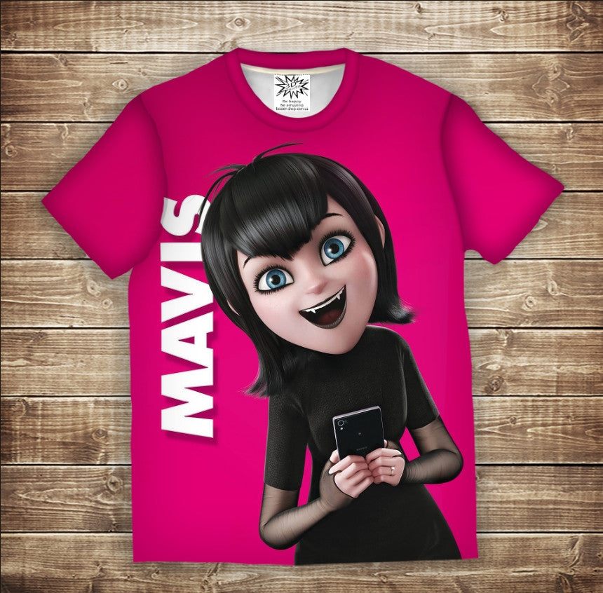 T-shirt 3D All Over Print MAVIS Adult and Children's Sizes