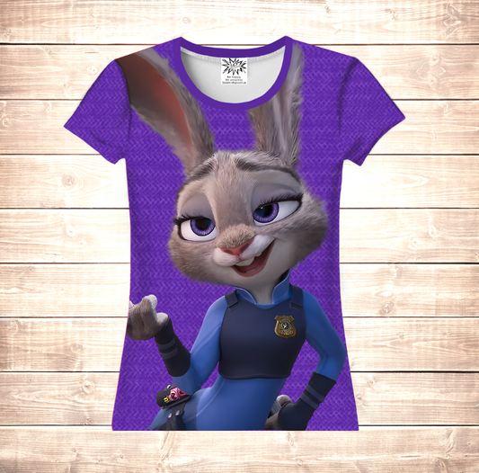 T-shirt 3D All Over Print Zootropolis Judy