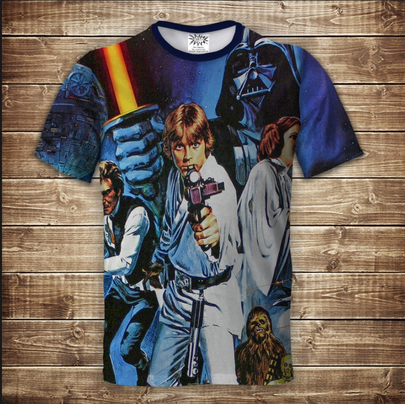 Camiseta 3D All Over Print Star Wars Temporada 1