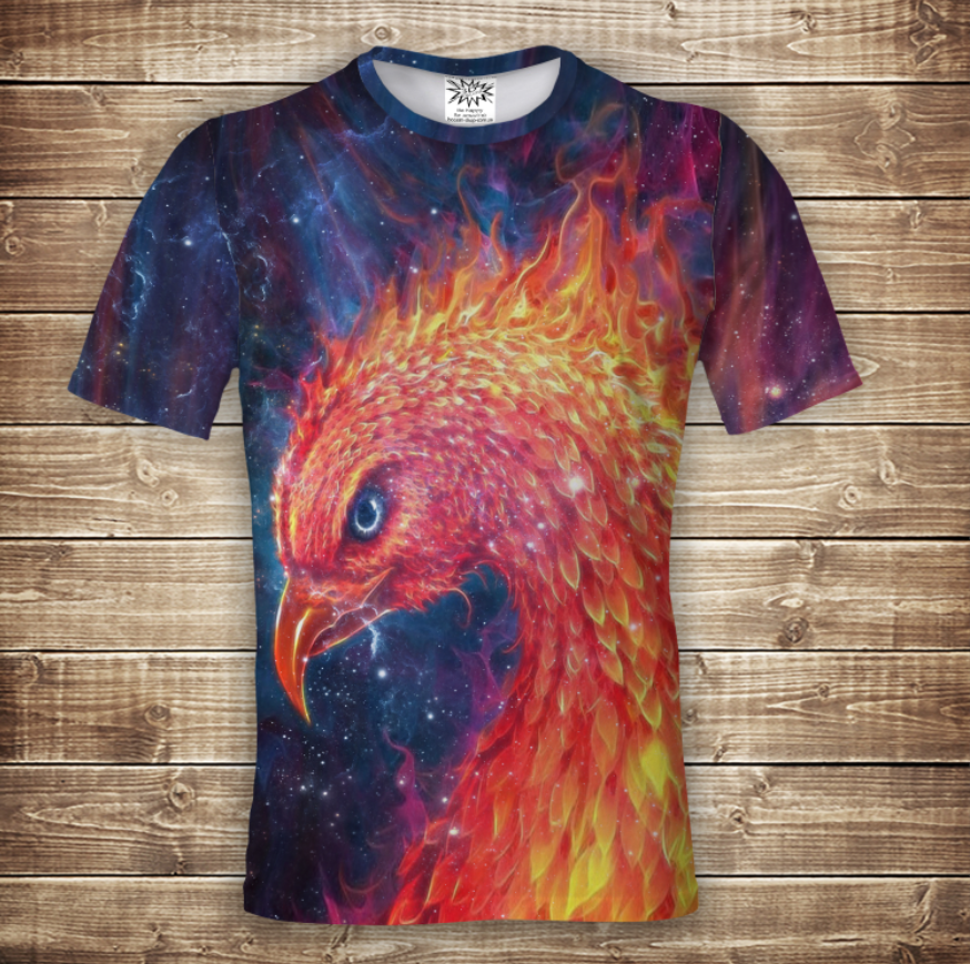 T-shirt 3D All Over Print Phoenix