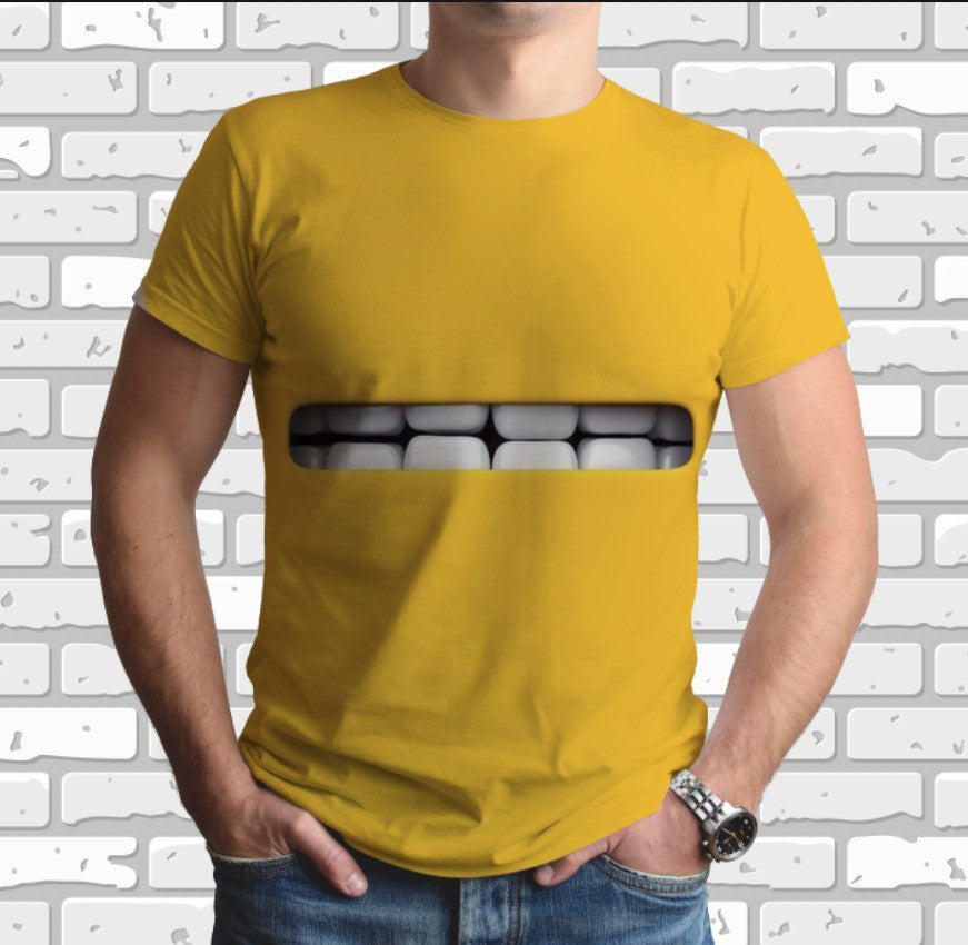 Camiseta 3D All Over Print con tema de emoticonos