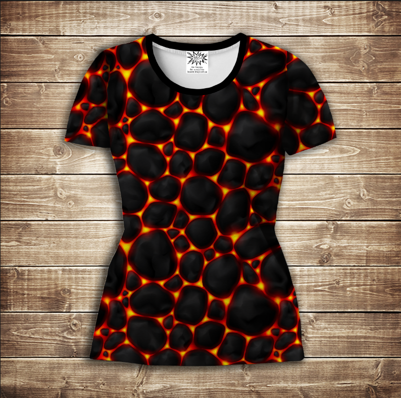 T-shirt 3D All Over Print Magma