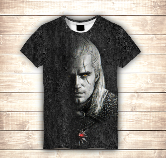 Футболка 3D All Over Print Witcher Harolt