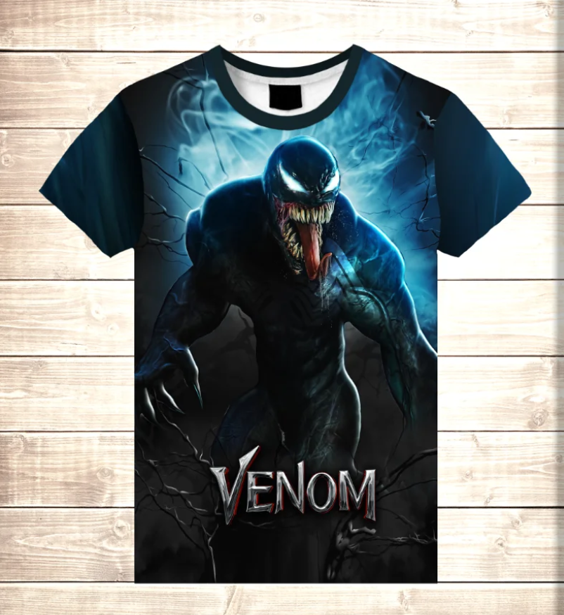 Футболка 3D All Over Print VENOM FATUM