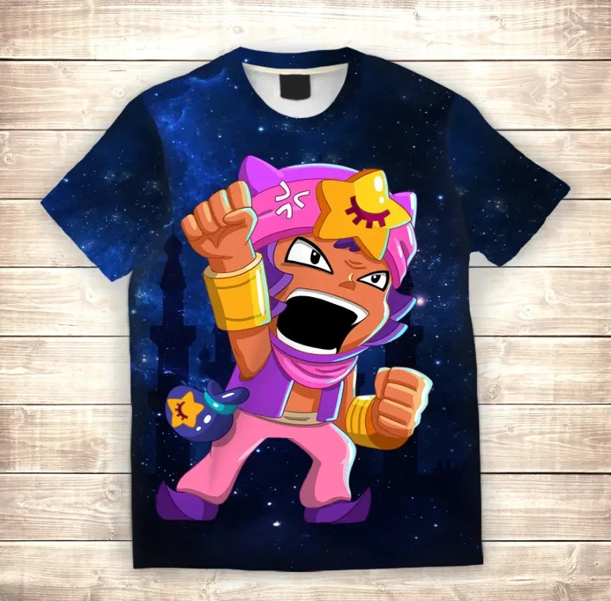 Camiseta 3D All Over Print Sanny Brawl Stars