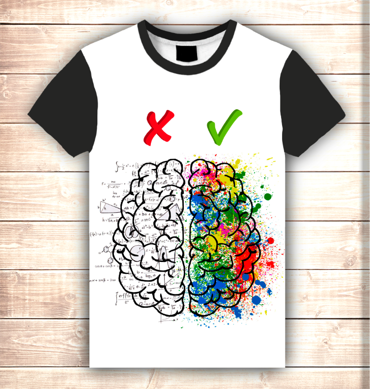 T-shirt 3D All Over Print No Logic