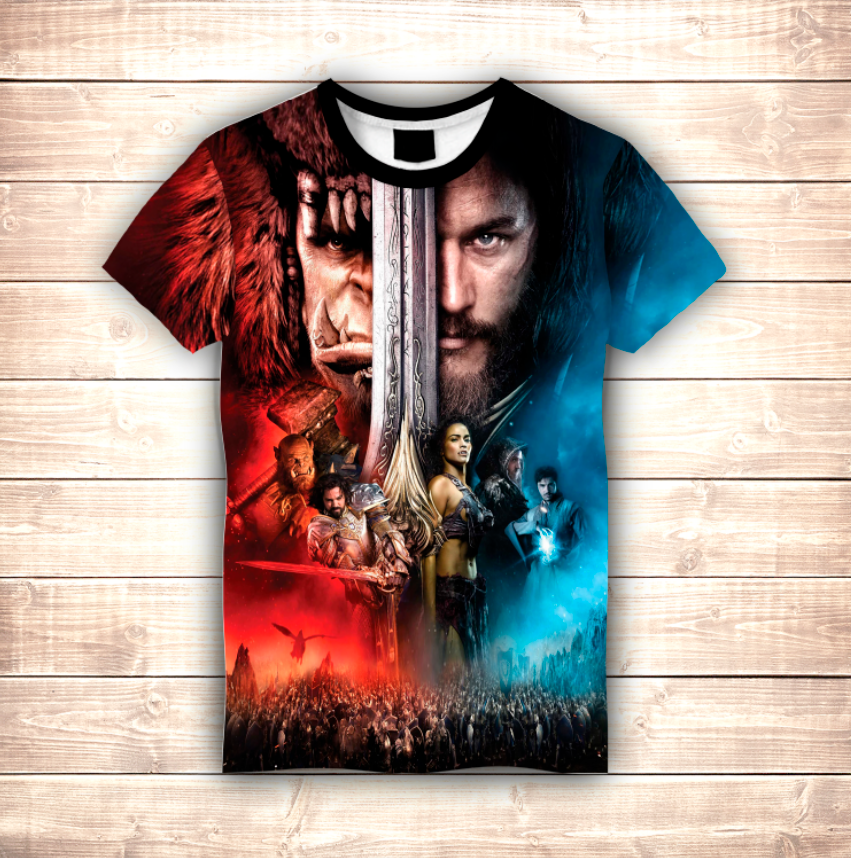 Camiseta 3D All Over Print WARCRAFT