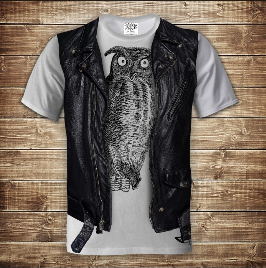 T-shirt 3D All Over Print 2 in 1 T-shirt + vest. Pugach Adult and children's sizes.