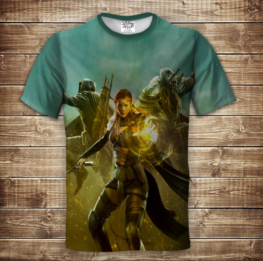 T-shirt 3D All Over Print Elder Scrolls Morrowind