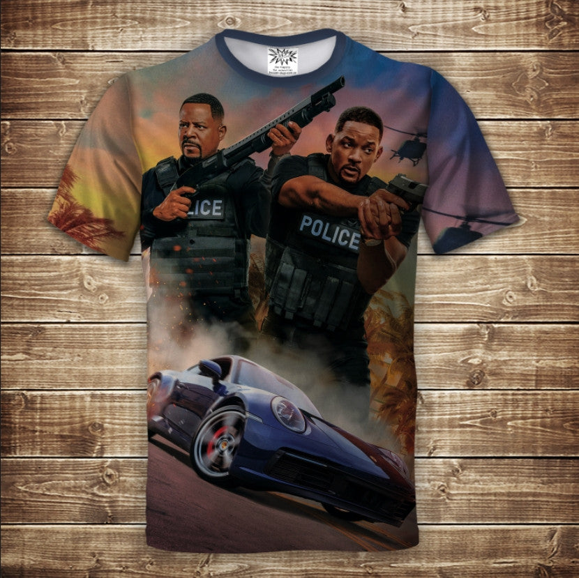 T-shirt 3D All Over Print Bad Boys Bad Boys