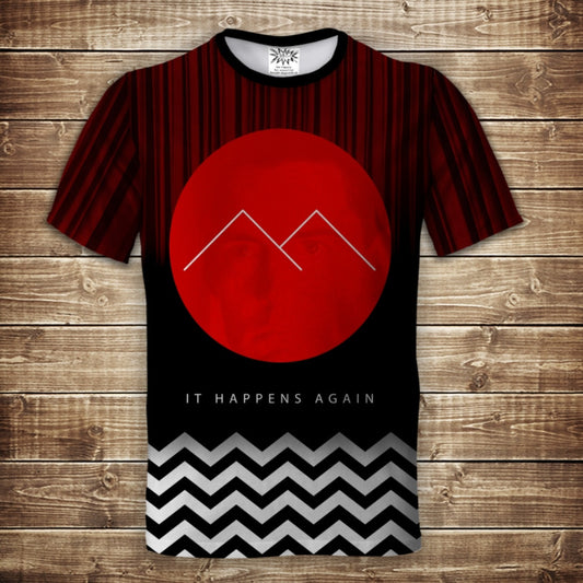 T-shirt 3D All Over Print themed Twin Peaks Twin Peaks