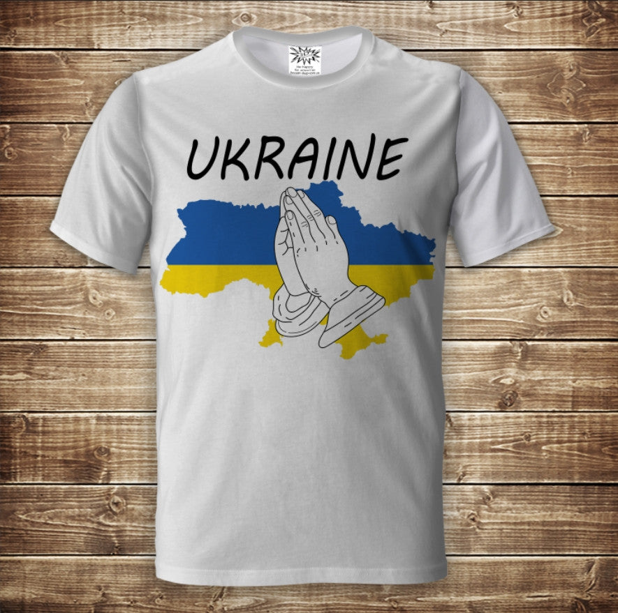 T-shirt 3D All Over Print Ukraine Adult and Children Sizes