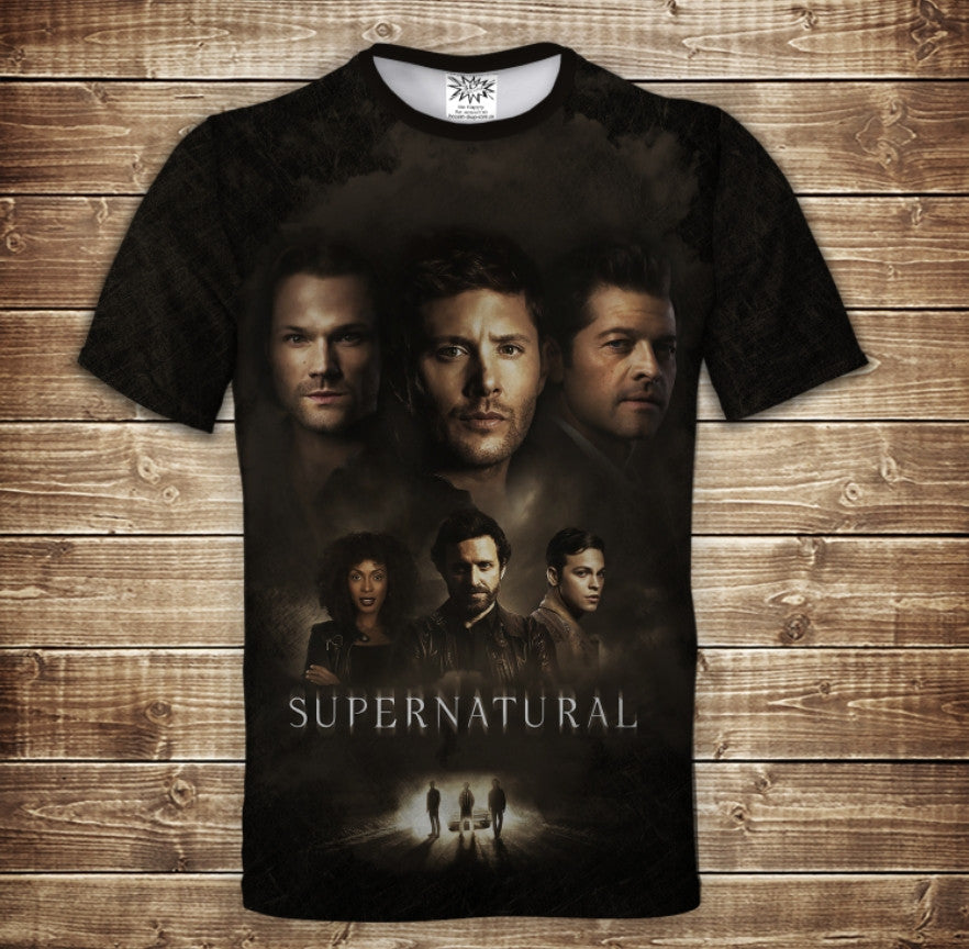 T-shirt 3D All Over Print Supernatural 10 season