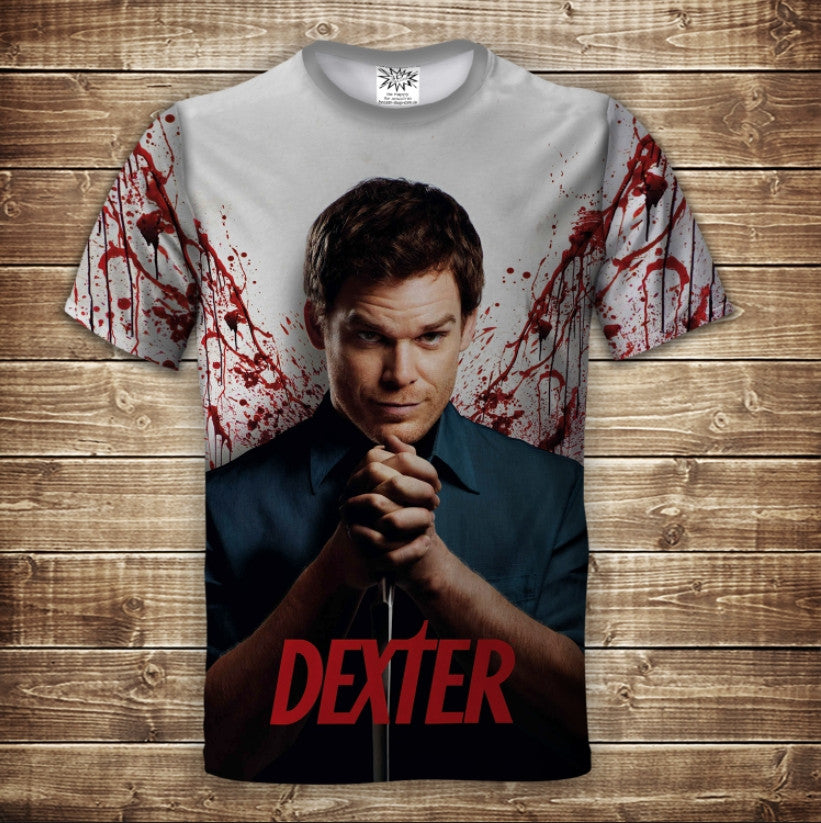 T-shirt 3D All Over Print Dexter