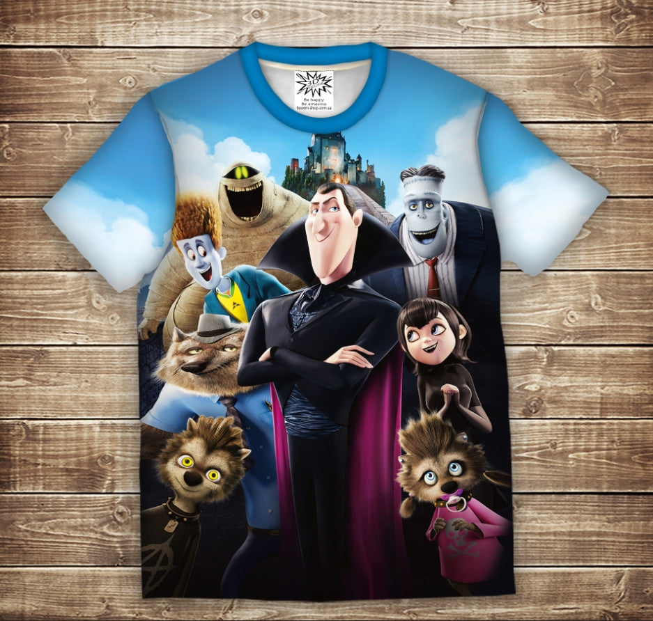 T-shirt 3D All Over Print MURRAY Adult and Children's Sizes