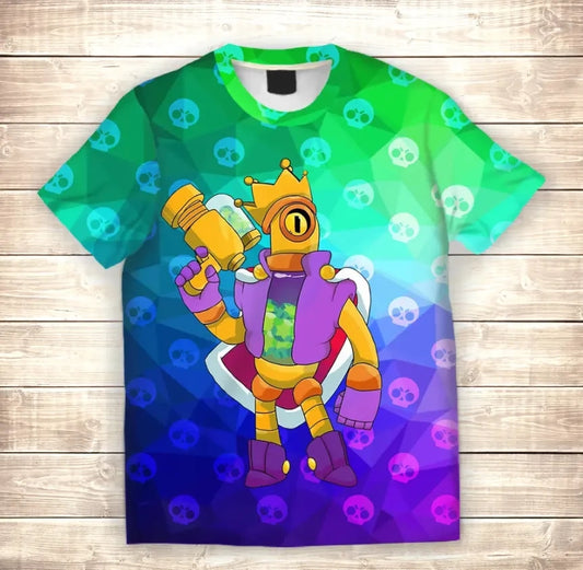 T-shirt 3D All Over Print RICO Brawl Stars