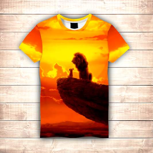 T-shirt 3D All Over Print The Lion King Advice Mufasa