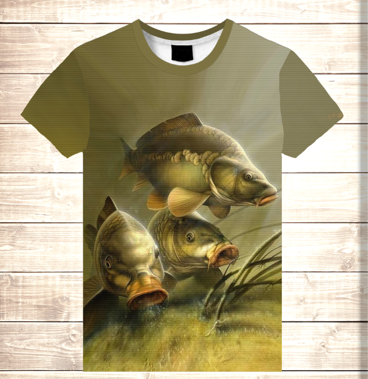 T-shirt 3D All Over Print for Fishing Enthusiast