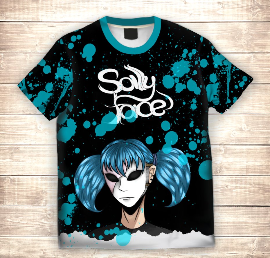 Camiseta 3D All Over Print Sally Face