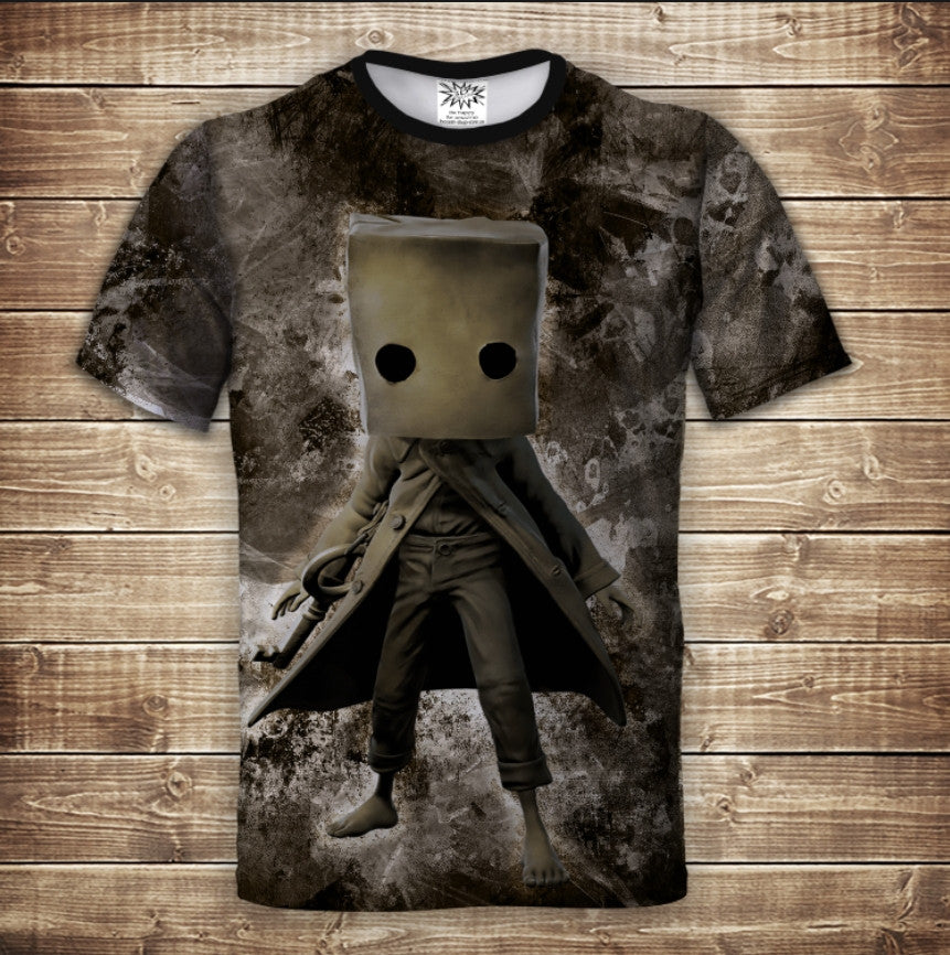 T-shirt 3D All Over Print: Little Nightmares 2. Adult and Children's sizes.