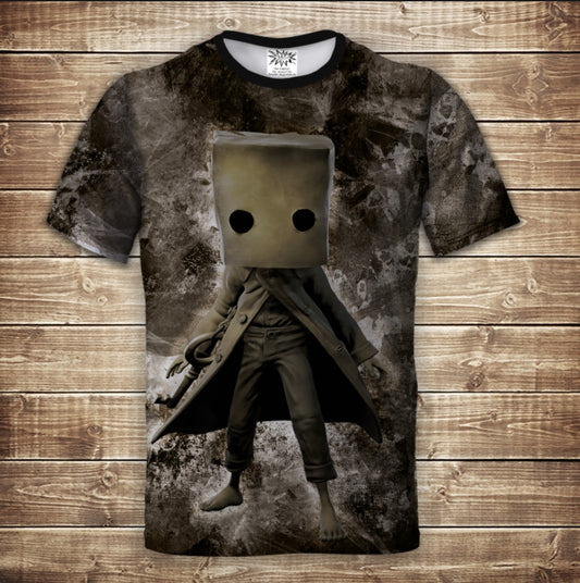 T-shirt 3D All Over Print: Little Nightmares 2. Adult and Children's sizes.