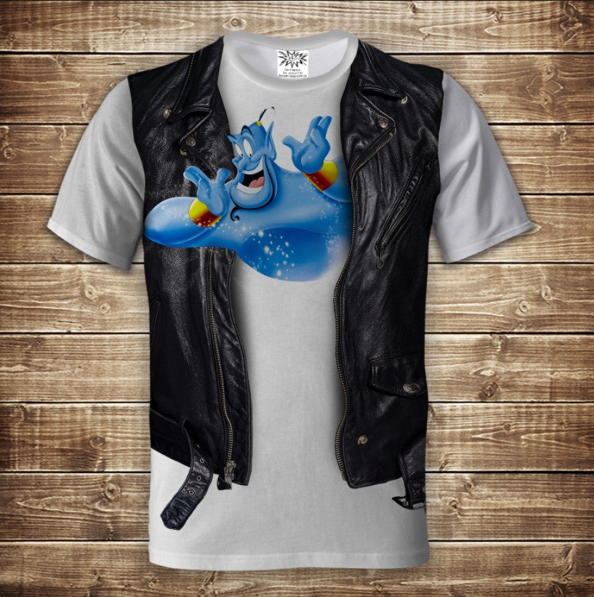 T-shirt 3D All Over Print 2-in-1 shirt + vest. Adult and children's sizes.