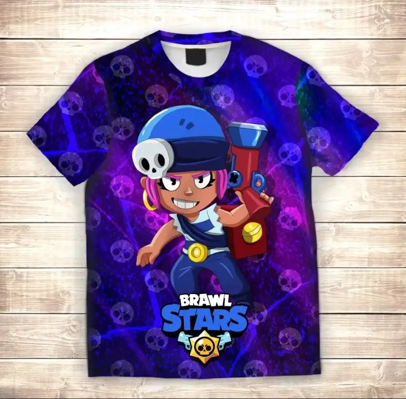 Футболка 3D All Over Print Penny Pirate Brawl Stars