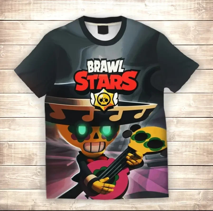 T-shirt 3D All Over Print Pokko Brawl Stars