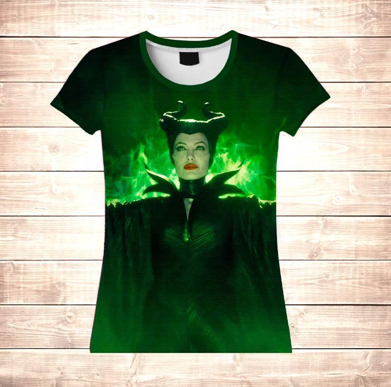 T-shirt 3D All Over Print Maleficent Magic