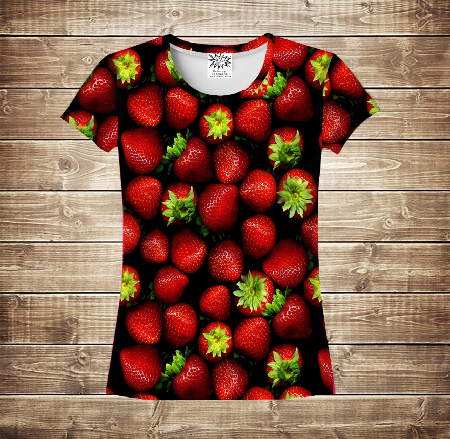 T-shirt 3D All Over Print Strawberry