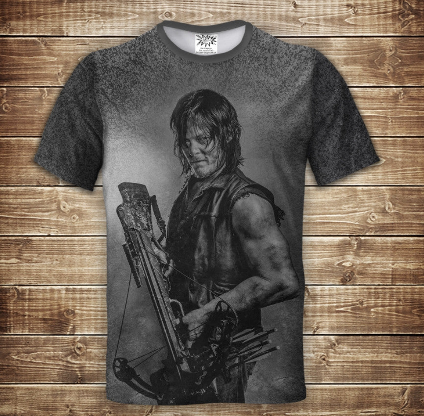 Футболка з 3D принтом DARYL The Walking Dead