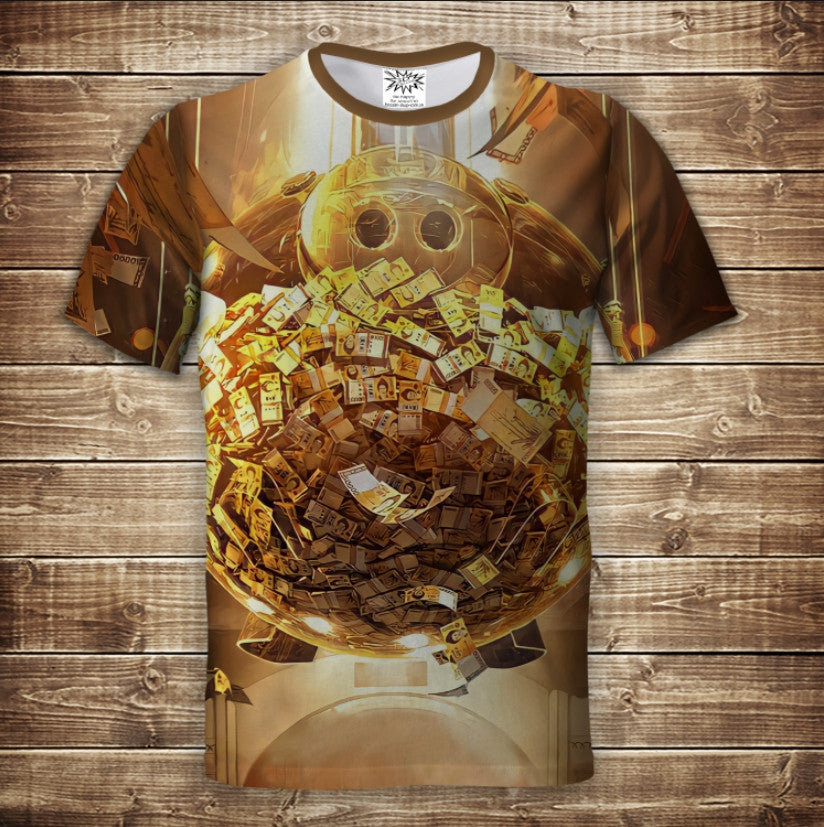 T-shirt 3D All Over Print Squid Game Adult and Kids Sizes