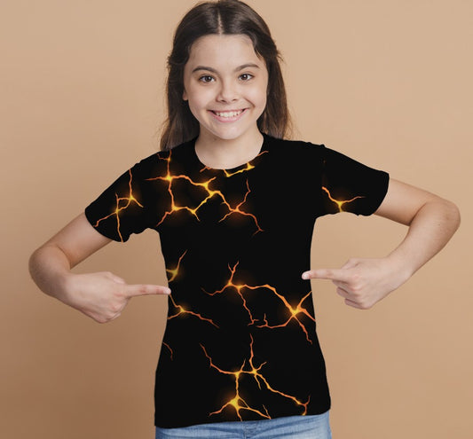 T-shirt 3D All Over Print Lightning