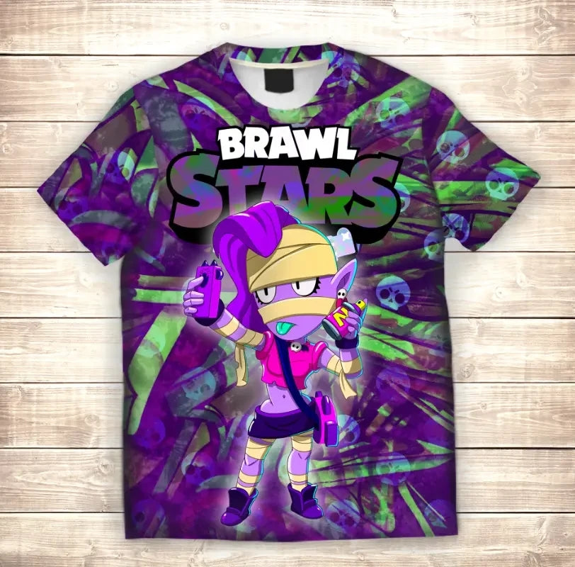 T-shirt 3D All Over Print Emz Brawl Stars