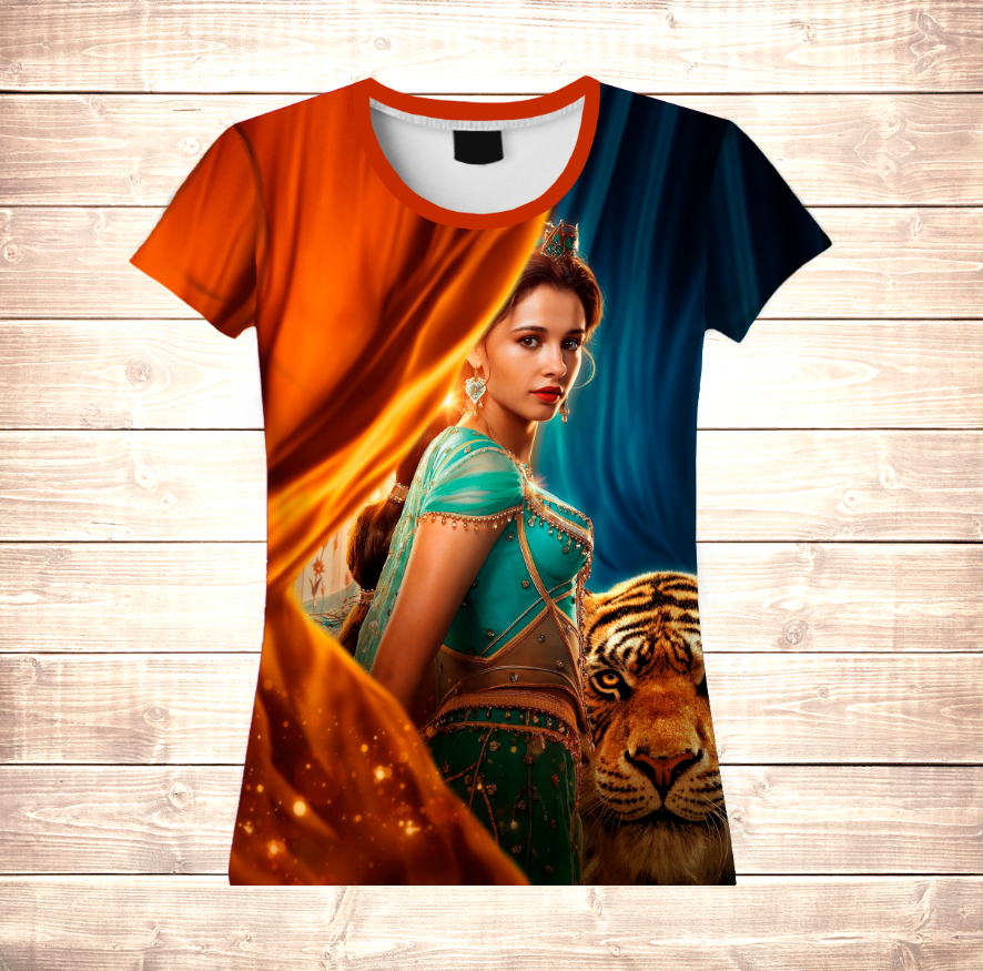 Футболка з 3D принтом Princess Jasmine Disney