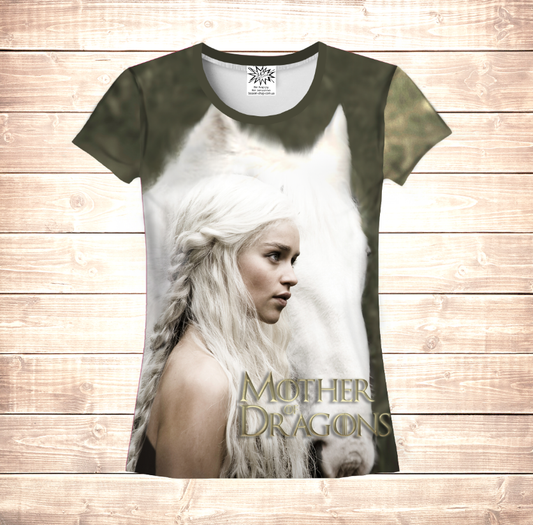 Camiseta 3D All Over Print Daenerys Targaryen