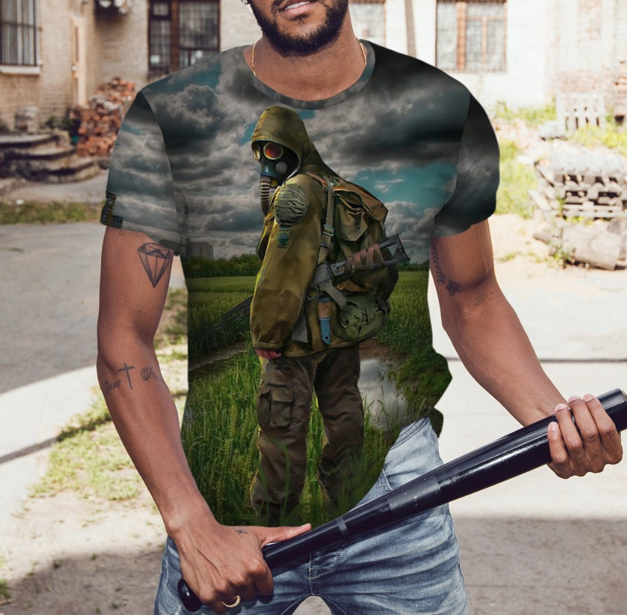 T-shirt 3D All Over Print S.T.A.L.K.E.R.