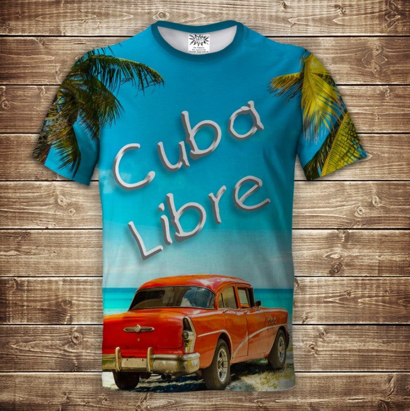 T-shirt 3D All Over Print Cuba Libre