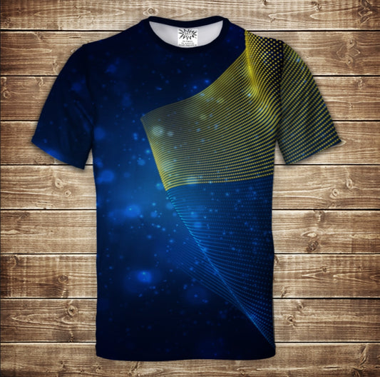 T-shirt 3D All Over Print Ukraine Flag Number